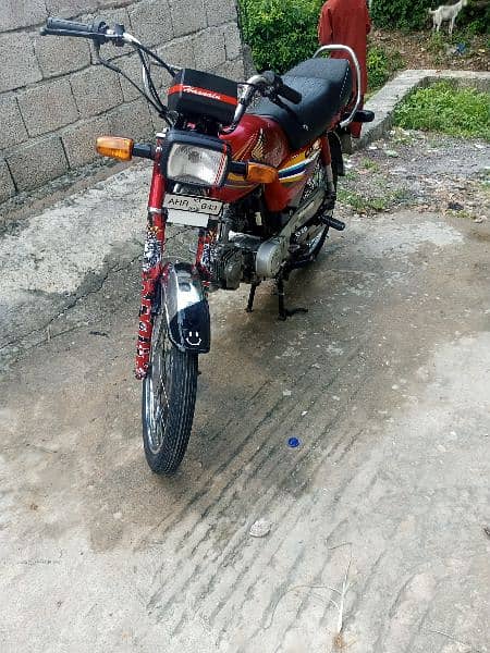 Honda cd 70 2015 islamabad registered 8