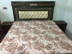 Bed, Side Tables, Dressing, Showcase Home Used For Urgent Sale. 0