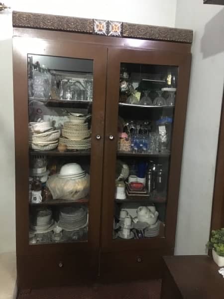 Bed, Side Tables, Dressing, Showcase Home Used For Urgent Sale. 6