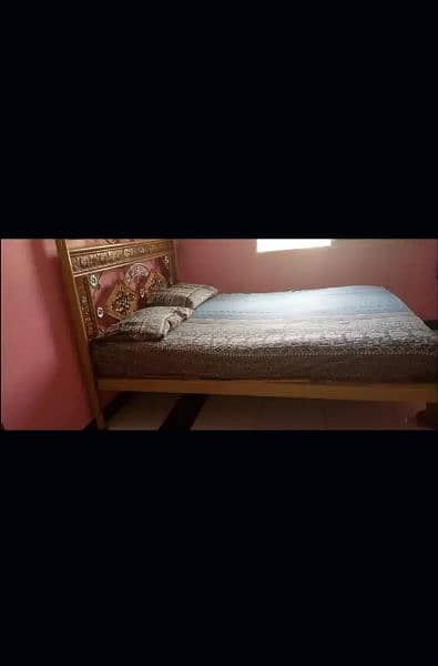 iron bed without mattress 1