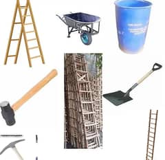 Construction Item for sale - [ ladder, troli, drum, folding aldder ]