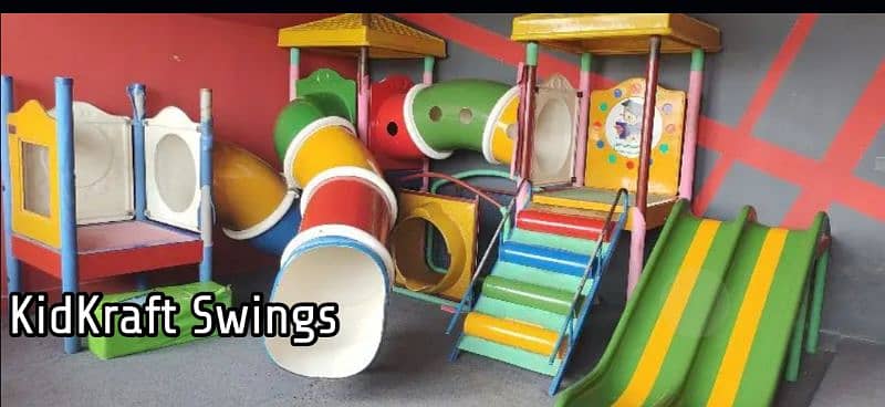 kids Slide/Swings/Kids rides/jhula/Spring rider/jungle gym/gazebo/bar 18