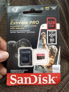 SanDisk 128GB Mocro SD Card