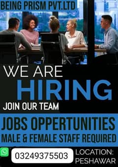 male/female staff required