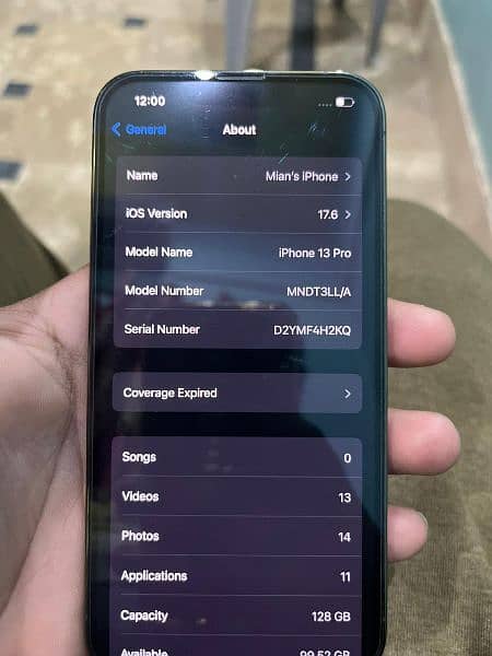 iPhone 13 Pro JV non Pta 128 gb 2