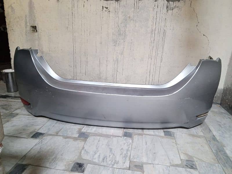 Toyota Corolla GLI back bumper 3