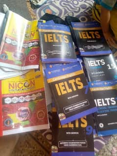 IELTS books set and nicon training notes for sale