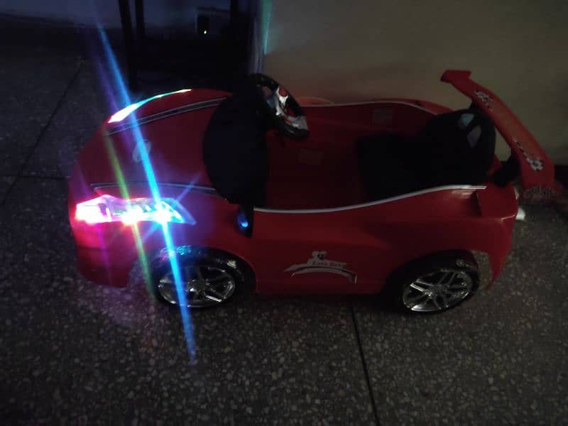 Kids Chargeable Car with Remote Control (Red) 7