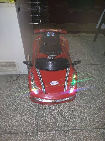 Kids Chargeable Car with Remote Control (Red) 8