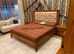 Bed wood kushan