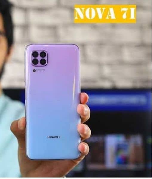 Huawei nova 7i 8GB Ram 128GB storage fast charging 45 watt 0