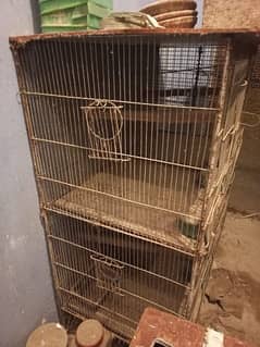 4 portion cage available condition used