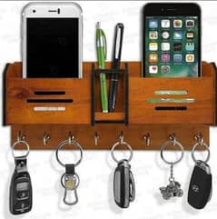 wall mount ,key ,pen and mobile holder