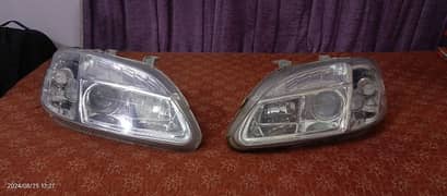 1999-2000 Civic Ek Aftermarket Headlights