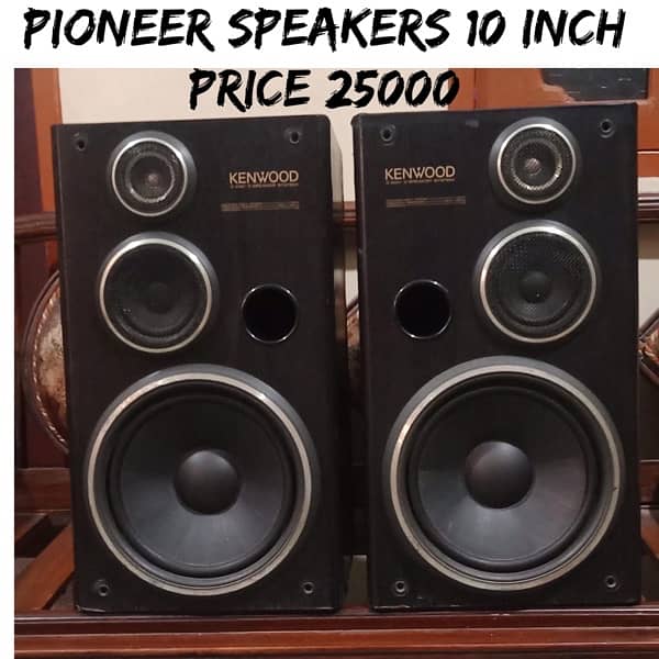 speakers Kenwood pioneer Sony jbl jvc Diatone infinity tannoy Onkyo 8