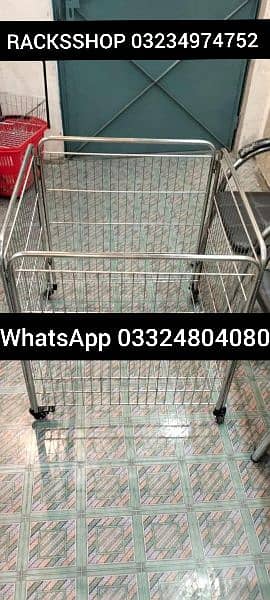 Shopping Trolleys/ baskets/ POS/ store Racks/ cash counters/ wall rack 5