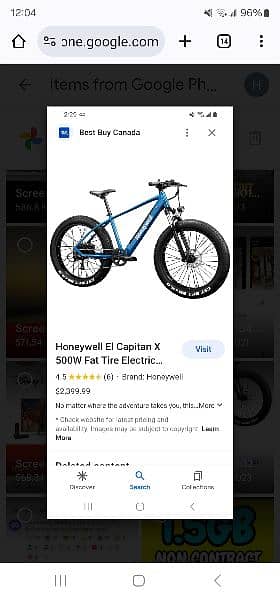 El Capitan X Honeywell electric bike one charge 60Km 1