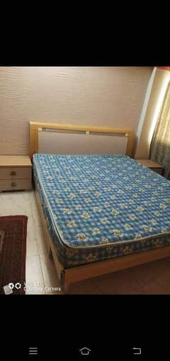 Bedroom set good condition wooden