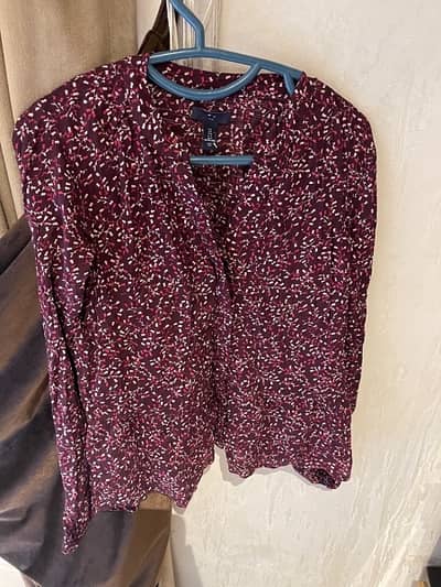 cotton floral almost new
