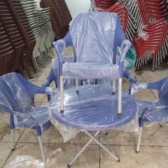 plastic chairs