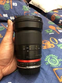 URGENT SELL!! SAMYANG 35MM PRIME LENS FOR URGENT SELL