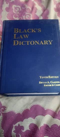 Black law dictionary Tenth edition