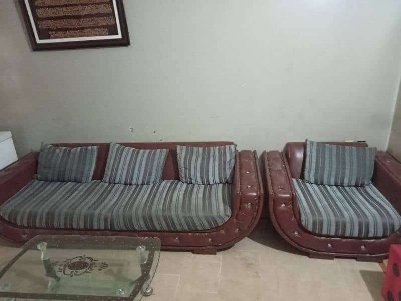 sofa set with glass table 3