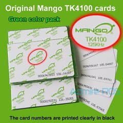 RFID Cards Frequncy 125, Brand Name Mango Origial