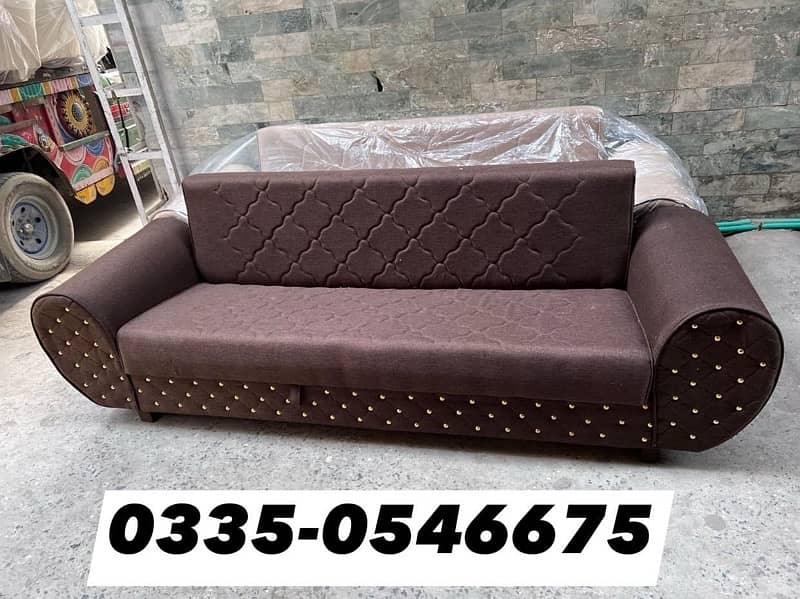 Wooden Sofa Cum Bed - Free Home Delivery 9