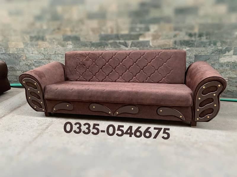 Wooden Sofa Cum Bed - Free Home Delivery 10