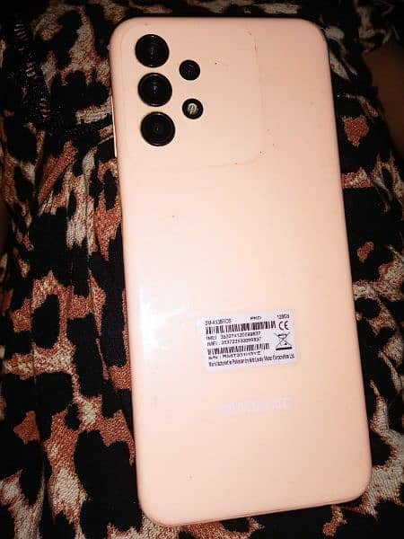 Samsung A13   condition 10/10 6/128 with box and chargar all ok 0