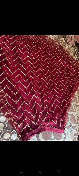 maroon and golden sharara 2