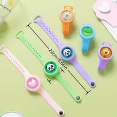 kids cartoon mosquito repellent watch