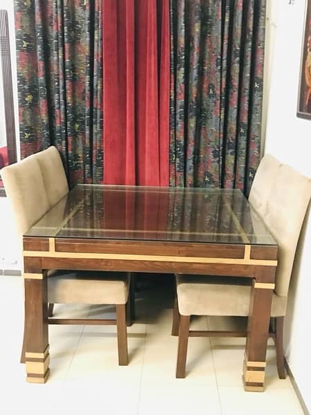 Dining table with 4 chairs 10