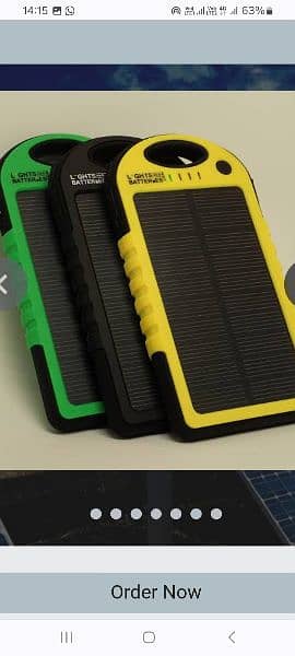 Solar Power Bank For Andriod and iOS 3