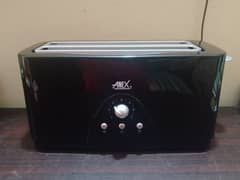 Annex 4 Slice Toaster - Model: AG-3020 - Black