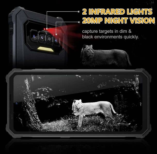 Gaming Phone 8GB RAM with Night Vision 9