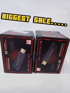 BIGGEST SALE . . . . . . . X2 PLUS GAME STICK