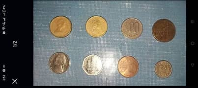 Different coins for different places