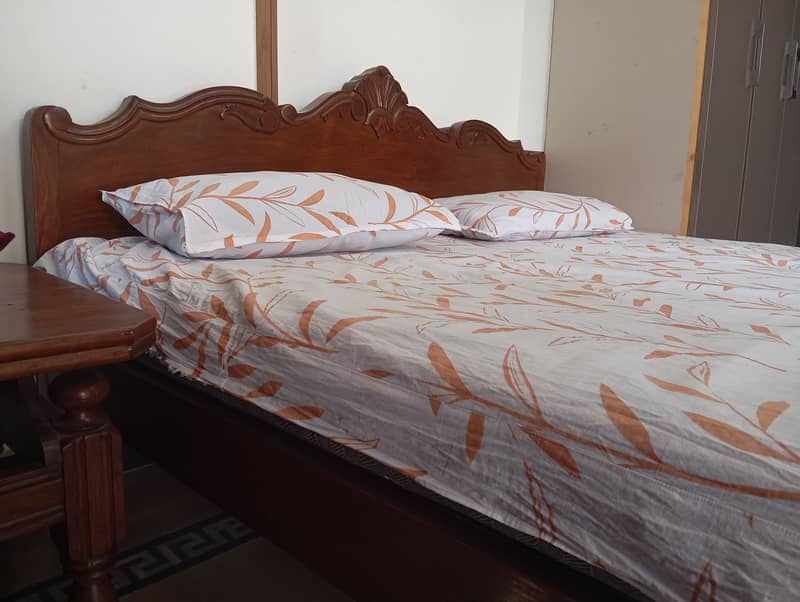 Wooden bed for sale 1