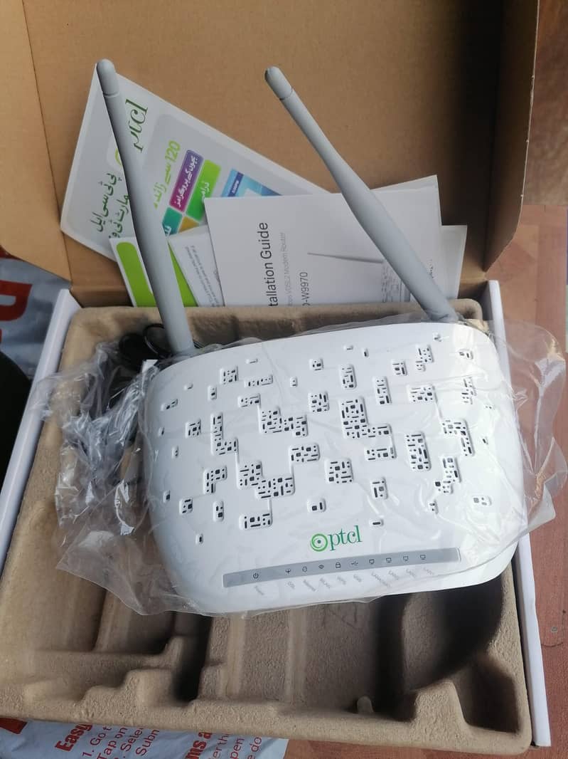 PTCL VDSL2 TP-Link NEW with box router for sell 3