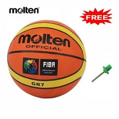 Molten GR7 Basketball Official GR7 with Free Needle – FIBA Approved