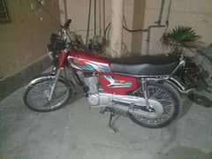 Honda 125 23 model for sale Punjab number