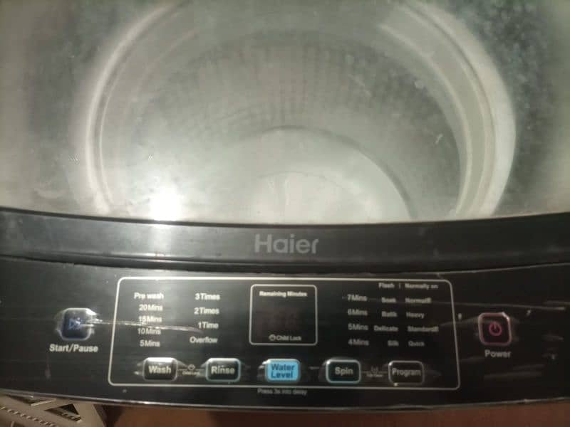 Haier Washing Machine - 15 kg Top Loading Fully Automatic 11