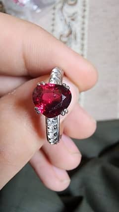 American garnet ring