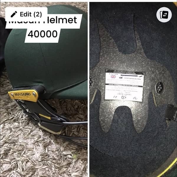 Helmets  pads 0