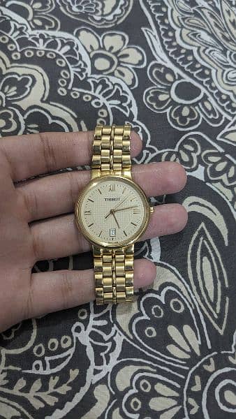 Tissot original watch used condition with box import kuwait 1