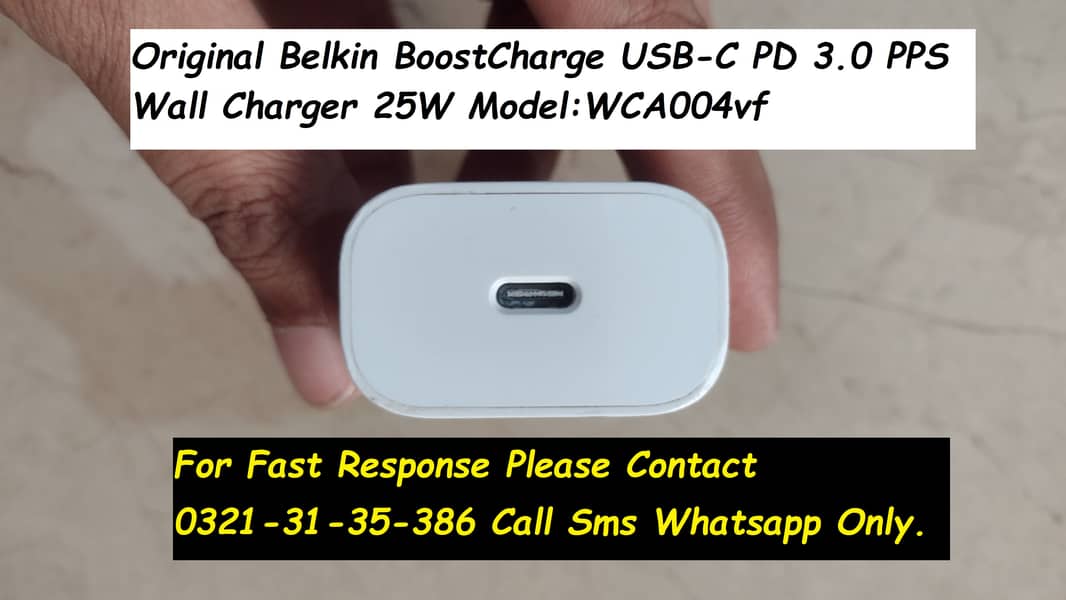 original belkin charger 25w 1