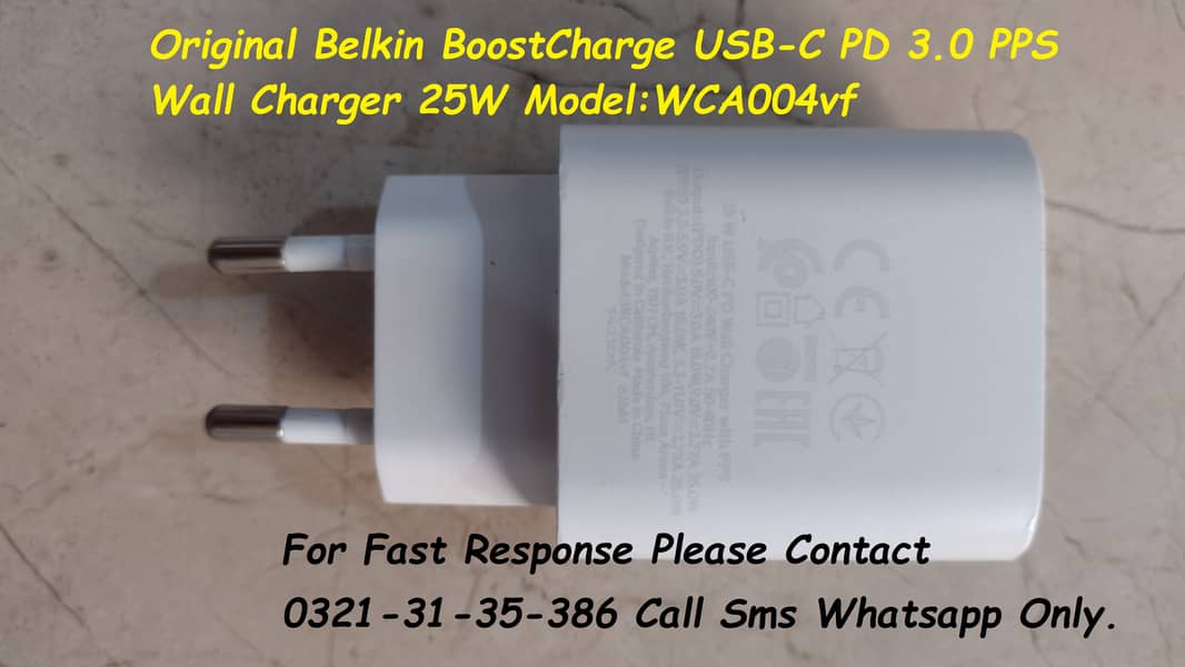 original belkin charger 25w 2