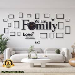 Family wall clock